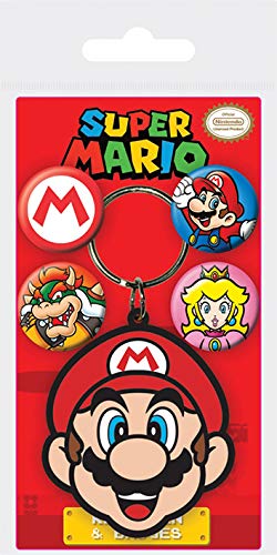 Llavero Super Mario  Keychain Multicolor